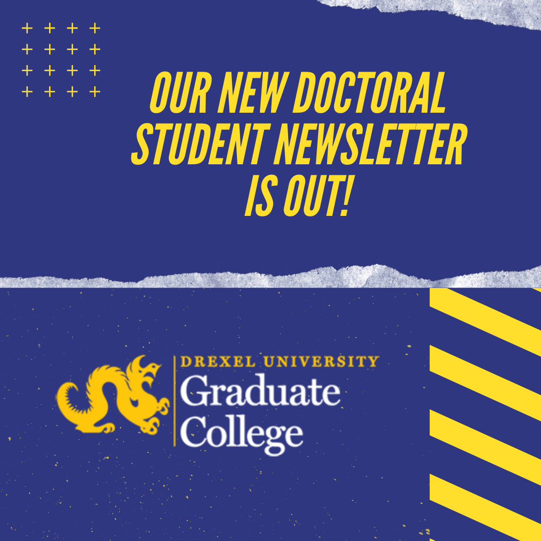 Doctoral Student Newsletter Is Out